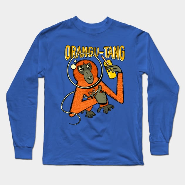 The Orangu Tang Long Sleeve T-Shirt by Matt and Mattinglys Ice Cream Social